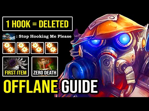 100% PURE CANCER OFFLANE CLOCKWERK 1 Hook Deleted with First Item Blade Mail & 22Min GG DotA 2
