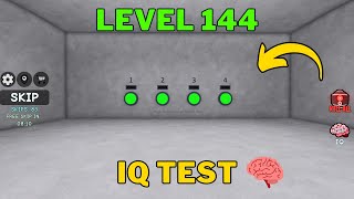 How To Solve Roblox IQ Test Level 144 | IQ Test 🧠 Floor 144 Answer
