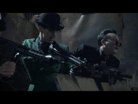 Penguin, Riddler & GCPD Vs Army Begins (Gotham TV Series)