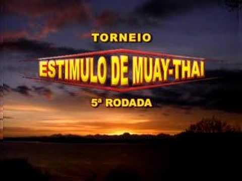 Vinheta - II Torneio Estímulo de Muay Thai - 5ª rodada