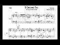 O Christmas Tree · Oscar Peterson piano solo transcription[jazz piano tutorial]