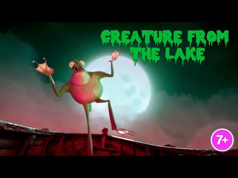 *Monster animated short Film: 'Creature From the Lake'. Horror Monster~