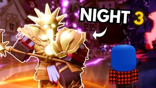 How I Beat The TDS Halloween Event (NIGHT THREE) - Solar Requiem