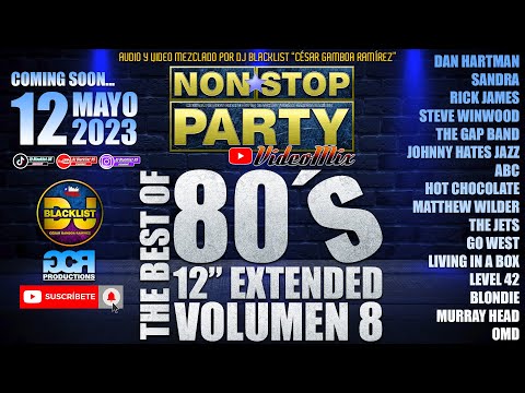 Videomix/Megamix 80´s 12" Extended Vol.8 - Non*Stop Party By Dj Blacklist