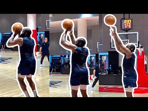 James Harden Workout 50+ Shots After Clippers Practice