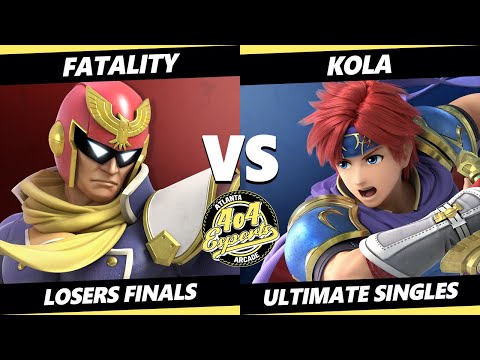 4o4 Smash Night 59 Losers Finals - Fatality (Captain Falcon) Vs. Kola (Roy) SSBU Ultimate Tournament