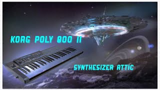 Video thumbnail for korg poly 800ii synthesizer demo all patches and functions explained and heard by Synthesizer Attic Chris Maeder