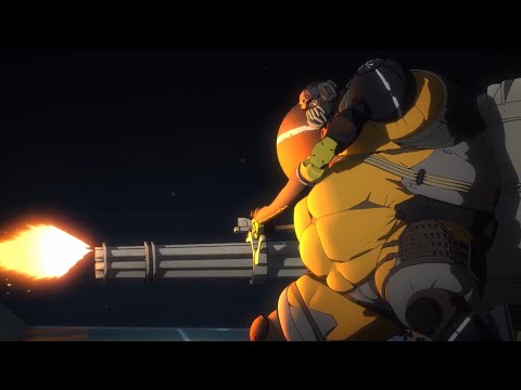 Spriggan 2022 fatman and little boy scene