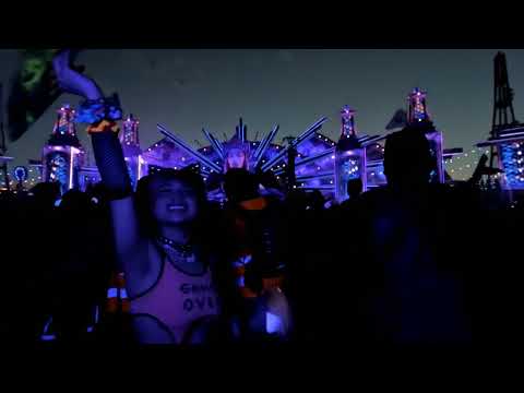 Galantis on the Kinetic Field Stage with YOU the Crowd EDC Las Vegas 2023