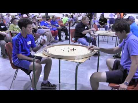 Crokinole 2016 World Championship - Top 4 Walsh v Slater