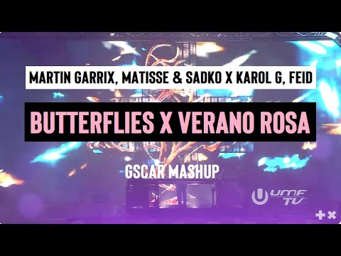 Martin Garrix, Matisse & Sadko x KAROL G, Feid - Butterflies x Verano Rosa (Gscar Mashup)