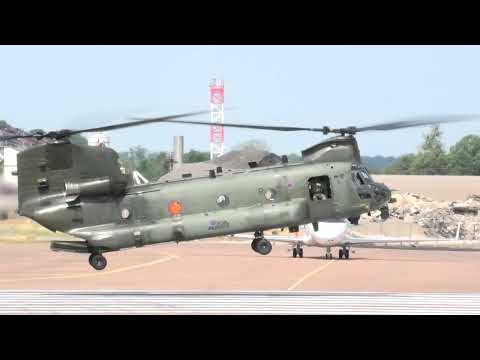 RAF Chinook Display - RIAT 2022