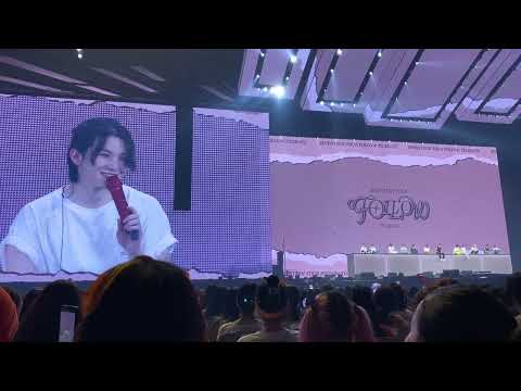 230722 세븐틴 Follow 우지 엔딩 멘트