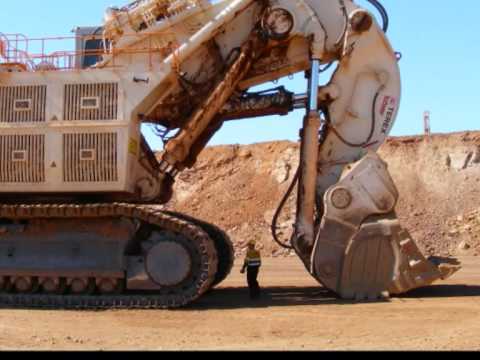 visiting the world's biggest hydraulic excavator