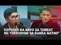 Robin tinanong ang taga-audit kung 'exposed' sa banta ng terorismo
