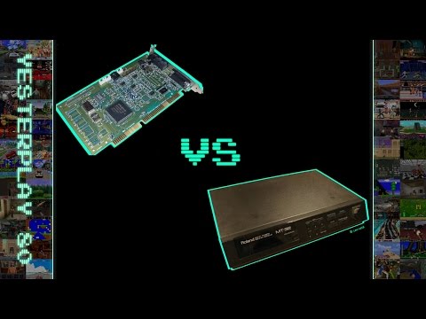 Comparison between Soundblaster  and MT-32 emulation in DOSBox ECE