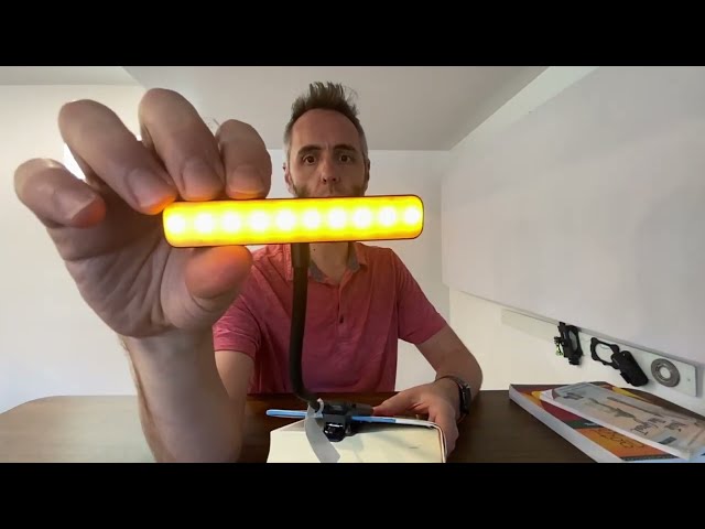 Best Adjustable Book Light for Night Reading - product in use
