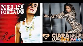 Love Magic Ciara Justin Timberlake  x Promiscuous Timbaland Nelly furtado ( Mashup )