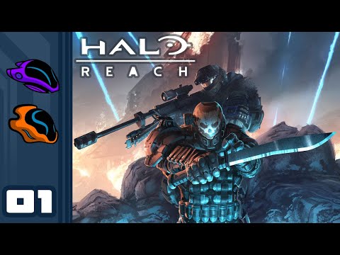 Let's Play Halo Reach [Co-Op Campaign] - PC Gameplay Part 1 - Noble Actual