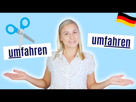 Trennbare und untrennbare Verben einfach erklärt! Deutsch lernen A2-B2
