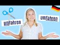 Trennbare und untrennbare Verben einfach erklärt! Deutsch lernen A2-B2