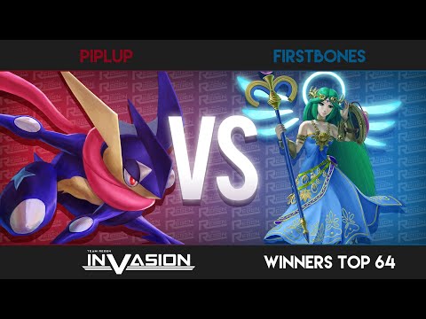 Invasion Italy | Winners Top 64: Piplup (Greninja) Vs Firstbones (Palutena)