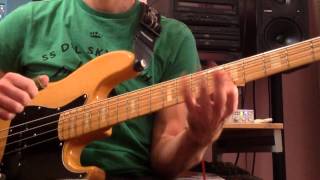 Level 42 - Mark King - Bass lesson - Pursuit Of Accidents Part 1/4