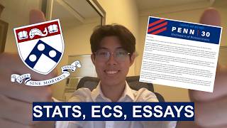 stats + ecs that got me into upenn early decision (wharton!)