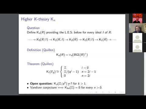 BilTop | Ozgur Bayindir | Algebraic K-theory of THH(Fp)