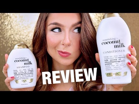 OGX Coconut Milk Shampoo & Conditioner Review