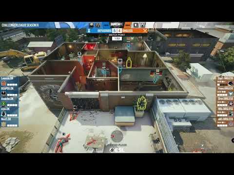 Orgless vs. Defusekids last 3 Rounds in Map 1 | Challengerleague (Esports) | Rainbow Six Siege