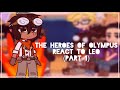 The Heroes Of Olympus React To Leo Part 1 HOO