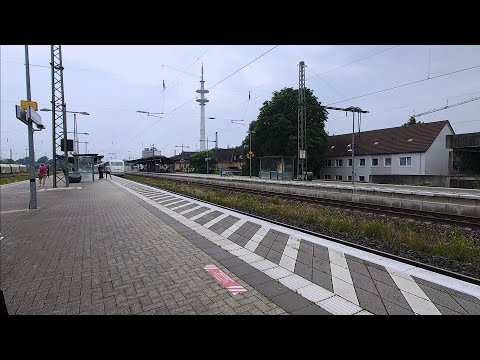 Spectacular 125 m/h (200km/h) ICE2 capture, due to absolute foolishness at Gütersloh Hbf - Fly-by -