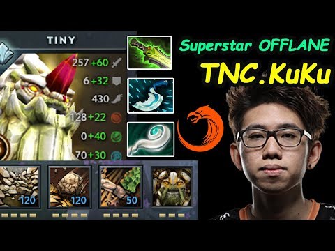TNC KuKu - [Tiny] LODI OFFLANE Toss Avalanche Combo Dota 2 7.22c Pro gameplay