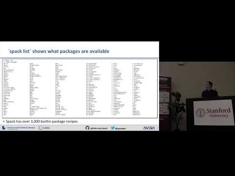 Spack  A Package Manager for HPC