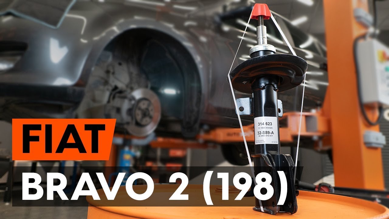 Cómo cambiar: amortiguador telescópico de la parte delantera - Fiat Bravo 2 | Guía de sustitución