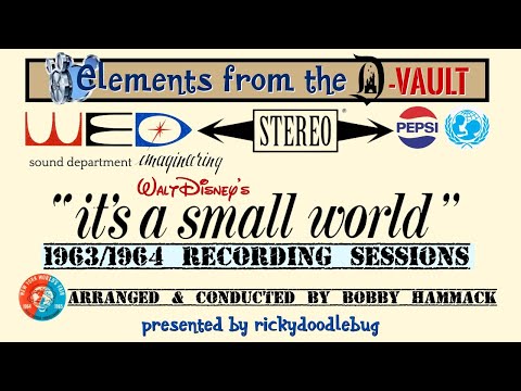 "it's a small world" Original STEREO Recording Sessions