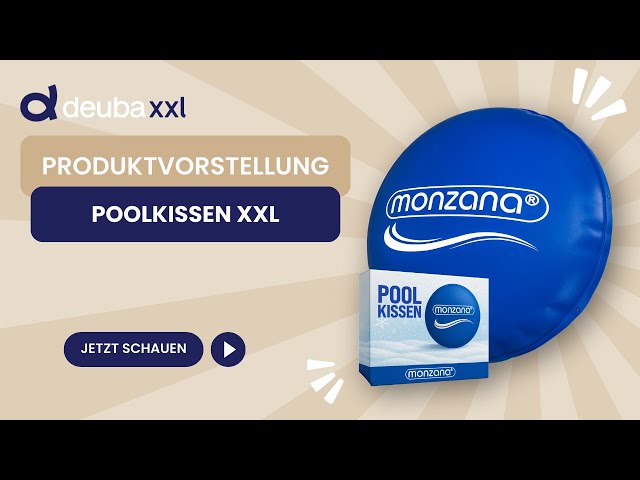 Video teaser per MONZANA® Poolkissen XXL - frostfest bis -20 °C