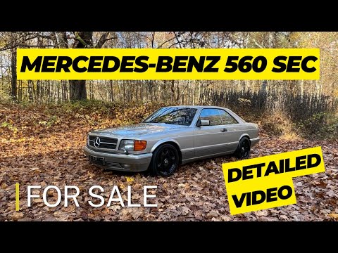 Thumbnail for Mercedes-Benz 560 SEC for sale by Mercedes-Benz SEC