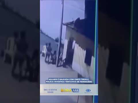MULHER É BALEADA COM CINCO TIROS E POLÍCIA INVESTIGA TENTATIVA DE FEMINICÍDIO