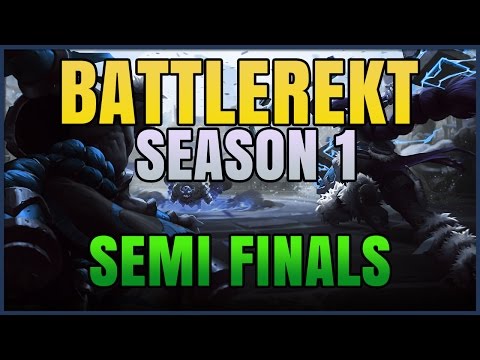 Battlerite - 3v3 Semi Finals - Battlerekt Weekly Season 1
