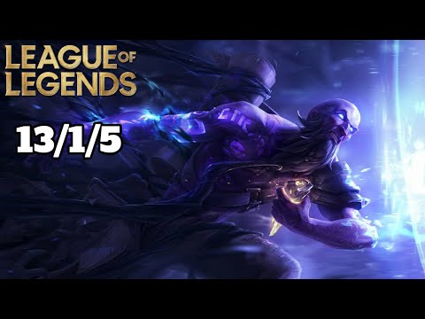 【LoL】Ryze MID vs Twisted Fate | 13/1/5 【Kenkedo】
