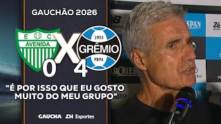 A PRIMEIRA COLETIVA PÓS-JOGO DE LUÍS CASTRO | AVENIDA 0x4 GRÊMIO | 10/01/2026