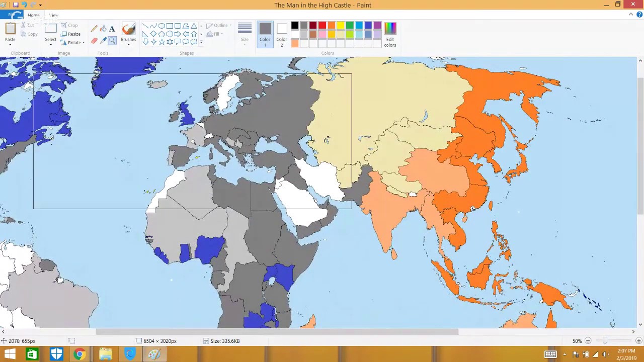 Alternative Axis Victory map setup