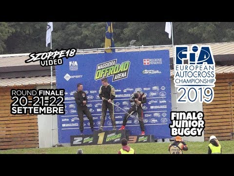 Finale Junior Buggy - FIA European Autocross Championship 2019 - Tappa Finale - MaggioraOffroadArena