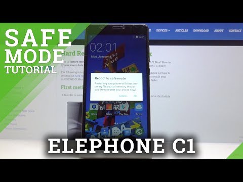 How to Boot into Safe Mode in ELEPHONE C1 Max