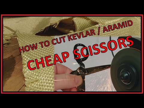 How to cut Kevlar / Aramid CHEAP
