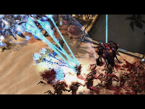 1440p! Bly (Z) vs Zoun (P) on Pillars of Gold - StarCraft 2 - 2021
