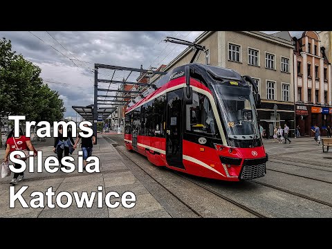 🇵🇱 Trams in Katowice - Tramwaje w Konurbacji Górnośląskiej / Katowice (2020) (4K)
