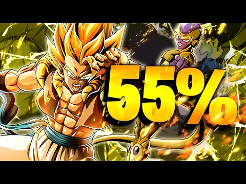 HOW GOOD IS DOKKANFEST LR GOLDEN FRIEZA + GOGETA WITHOUT DUPES? 55%! (DBZ: Dokkan Battle)